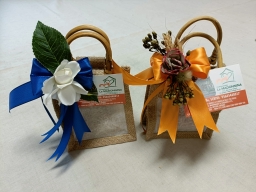 Borse regalo piccola in juta