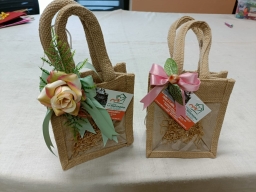 Borse regalo grande in juta